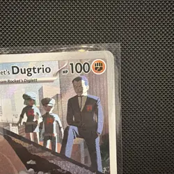 Team Rocket's Dugtrio 239/217 IR Ascended Heroes Pokemon Near mint ships fast - Image 3