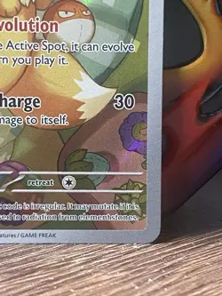 Pokemon TCG Prismatic Evolutions Eevee 171 Illustration Rare Promo Holo - Image 3