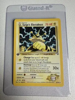 Electabuzz 6/132 1st Edition Holo Gym Heroes Rare WOTC Vintage Pokemon - Image 1