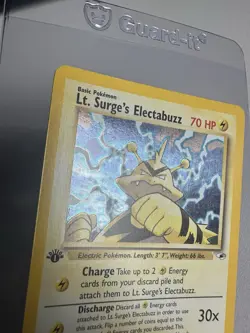 Electabuzz 6/132 1st Edition Holo Gym Heroes Rare WOTC Vintage Pokemon - Image 4