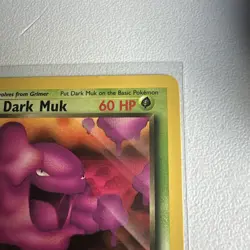 Dark Muk 1st edition Team Rocket 41/82 WOTC vintage Pokemon - Image 4