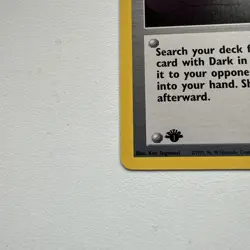 The Boss’s Way 1st edition Team Rocket 73/82 WOTC vintage Pokemon - Image 2