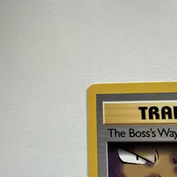 The Boss’s Way 1st edition Team Rocket 73/82 WOTC vintage Pokemon - Image 3