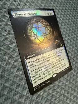 MTG Pinnacle Starcage #0322 Foil Extended Art Rare Edge of Eternities (EOE) - Image 2