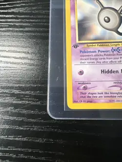 Unown [K] 58/64 1st Edition Neo Revelation WOTC Vintage Pokemon - Image 2