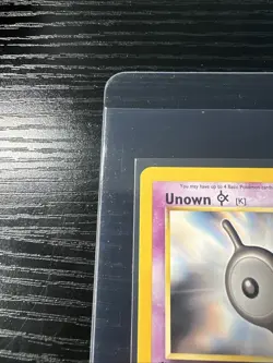 Unown [K] 58/64 1st Edition Neo Revelation WOTC Vintage Pokemon - Image 3