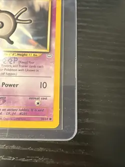 Unown [K] 58/64 1st Edition Neo Revelation WOTC Vintage Pokemon - Image 5
