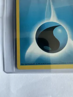 Water Energy 1st Edition Base Set 102/102 WOTC Vintage Pokemon 1999 - Image 2