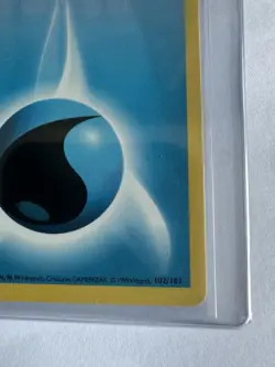 Water Energy 1st Edition Base Set 102/102 WOTC Vintage Pokemon 1999 - Image 5