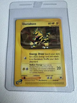 Electabuzz 76/165 Expedition Uncommon WOTC Vintage Pokemon - Image 1