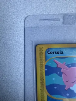 Corsola 102/165 Expedition Common WOTC Vintage Pokemon - Image 4