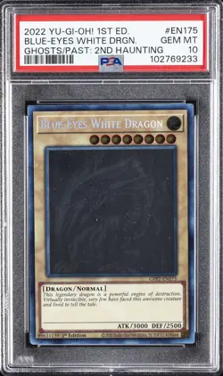 2022 1ST EDITION #EN175 BLUE-EYES WHITE DRAGON PSA 10 - Image 1