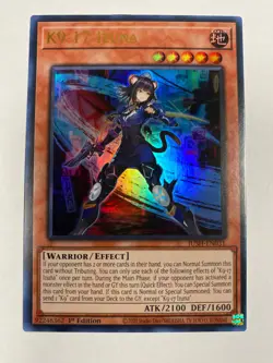 K9-17 Izuna JUSH-EN031 Ultra Rare 1st Edition Near Mint Yugioh - Image 1