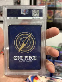 Vinsmoke Reiju Flagship Battle Prize One Piece Card OP06-069 PSA10 - Image 3