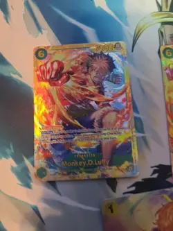 One Piece CCG Monkey.D.Luffy 0p13 Sec - Image 2