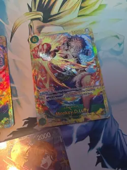 One Piece CCG Monkey.D.Luffy 0p13 Sec - Image 3