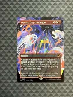 MTG Devastating Onslaught #0308 Borderless Mythic Edge of Eternities (EOE) - Image 1