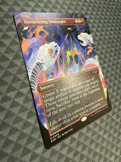 MTG Devastating Onslaught #0308 Borderless Mythic Edge of Eternities (EOE) - Image 2