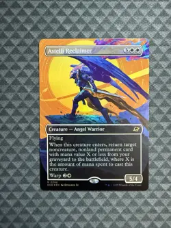 MTG Astelli Reclaimer #0288 Foil Borderless Rare Edge of Eternities (EOE) - Image 1