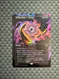 MTG Archenemy’s Charm #0307 Foil Borderless Rare Edge of Eternities (EOE) - Image 1