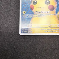 Pikachu with A Grey Felt Hat Promo Pokemon x Van Gogh #085 LP - Image 2