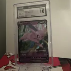 Espeon V 05 13/14 Holo Gem Pack Vol.2 2025 Pokemon Chinese CGC 10 Gem Mint - Image 1
