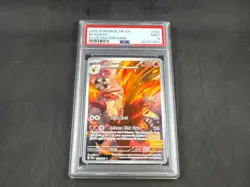 2025 POKEMON DESTINED RIVALS EN BLAZIKEN #192 ILLUSTRATION RARE PSA 9 - Image 1