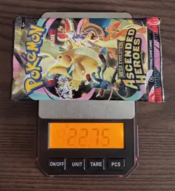 VERY HEAVY! 22.75g Pokemon TCG Ascended Heroes Booster Pack (SEALED) GOD PACKU! - Image 1
