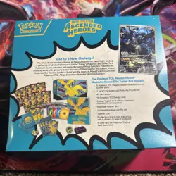 Pokemon TCG Mega Evolution Ascended Heroes Elite Trainer Box ETB Factory Sealed - Image 2