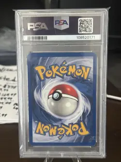 Pokemon TCG Dark Charizard Team Rocket Holo Rare PSA 8 4/82 Unlimited English - Image 2