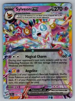 Sylveon ex 086/191 Double Rare Surging Sparks Pokemon NM - Image 1