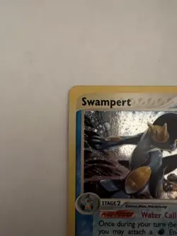 Pokemon TCG Swampert 13/109 Ruby & Sapphire Reverse Holo Rare 110 HP 2003 - Image 3