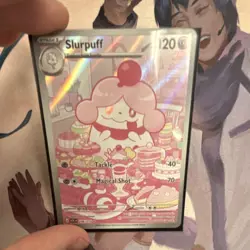 Pokemon TCG Slurpuff Holo Card 120 HP 40 70 Attack 236/217 ASC Fairy - Image 1