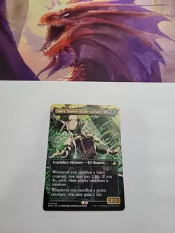 MTG - Savra, Queen of the Golgari (Anime Borderless) - RVR Regular R#0440 - Image 2