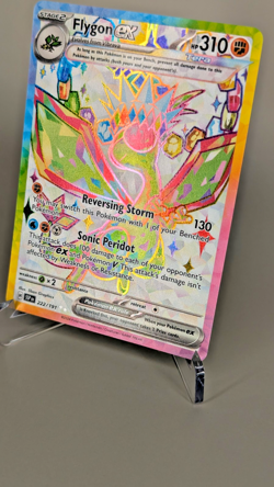 Flygon ex 222/191 - Pokemon Sv08: Surging Sparks Holo Ultra Rare (NM/M) - Image 2