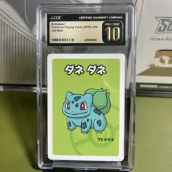🍃 CGC PRISTINE 10 Bulbasaur OLD MAID PLAYING CARDS 2019 JAPANESE POKEMON CARD - Image 1