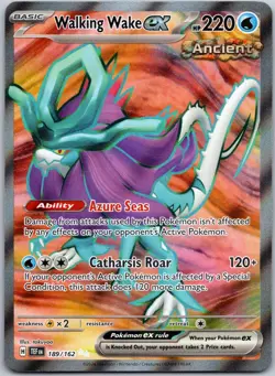 Walking Wake ex 189/162 Ultra Rare Temporal Forces NM - Image 1