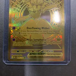 Pokemon Mega Evolutions Mega Gardevoir EX 187/132 Mega Hyper Rare Gold - Image 4