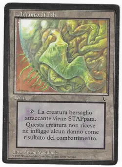 ►Magic-Style◄ MTG - Maze of Ith - The Dark Italian - Poor (inked) - Image 1