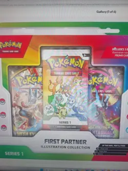 Pokemon TCG First Partner Illustration Collection Series IN HAND - Image 1