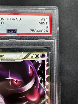POKEMON 2010 GENGAR-HOLO TRIUMPHANT #94 PSA 9 - Image 3