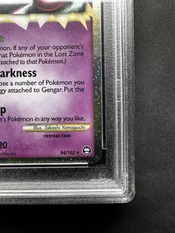 POKEMON 2010 GENGAR-HOLO TRIUMPHANT #94 PSA 9 - Image 4