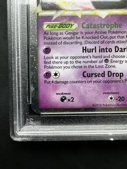 POKEMON 2010 GENGAR-HOLO TRIUMPHANT #94 PSA 9 - Image 5