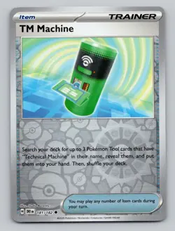 Reverse Holo TM Machine 181/182 Uncommon Destined Rivals Pokemon - Image 1