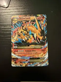 M Charizard EX 13/106 Pokemon TCG XY - Flashfire MP - Image 1