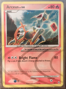 Pokemon TCG Arceus AR Collection AR3 Fire English - Image 1
