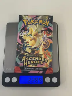 Super Heavy Pokemon Ascended Heroes Booster Pack (22.89g) - Image 1