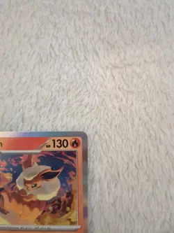 Pokemon Flareon Holo Rare SV: Scarlet & Violet 151 136/165 - Image 3