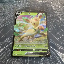 Pokemon - Leafeon V - SWSH194 - SWSH: Sword & Shield Promo - Holo NM - Image 1