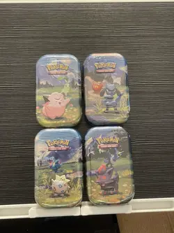 Pokemon Ascended Heroes Mini Tins Lot Of 4x - Image 1